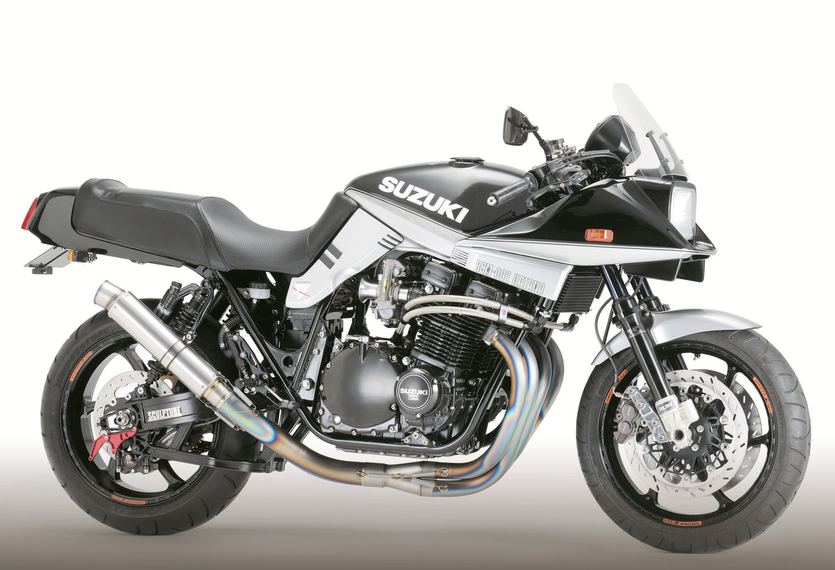 GSX1100S KATANA 4in1 手曲げチタンEXマフラー