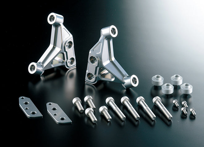 OHLINS Φ43正立フォーク用 KAWASAKI ZRX1100/1200R/DAEG <br>"ラジアルマウント"<br>マルチキャリパーサポートKIT