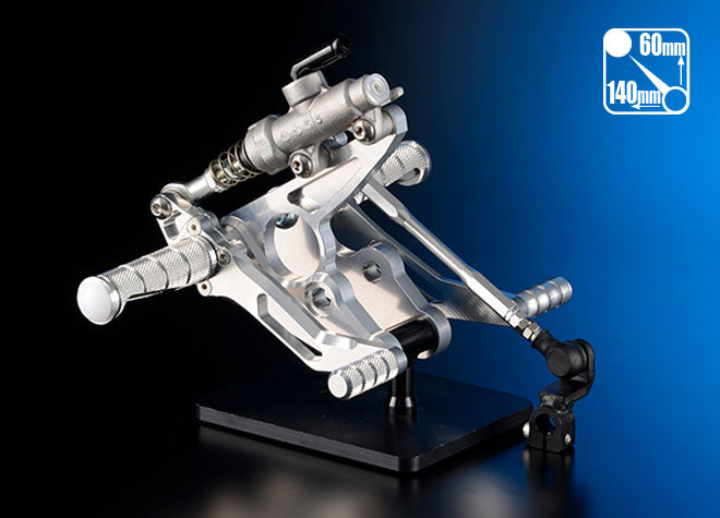 バックステップKIT Z1/2・Mk-2・Z1-R・Z750FX-1 マスターシリンダ付