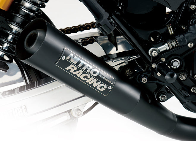 ZEPHYR1100 4in1 機械曲げ スチール メガホンEXマフラー【カットオイルパン付き】