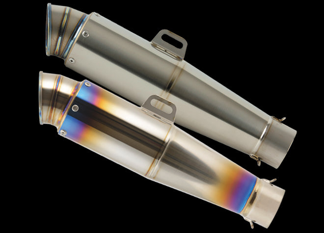 ナイトロレーシング　ストレートチタンサイレンサー V-Ⅰ 320mm コニカルチタンサイレンサーV-Ⅱ 300mm