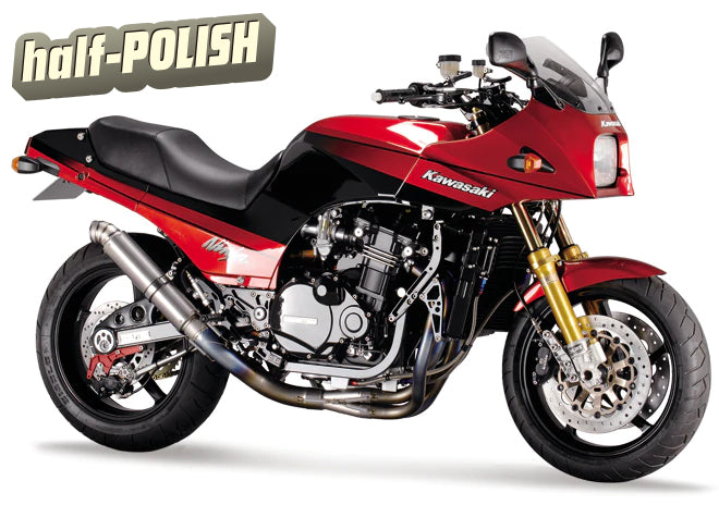 GPZ750R/GPZ900R Ninja 4in1 機械曲げチタンEXマフラー (ショートテール)