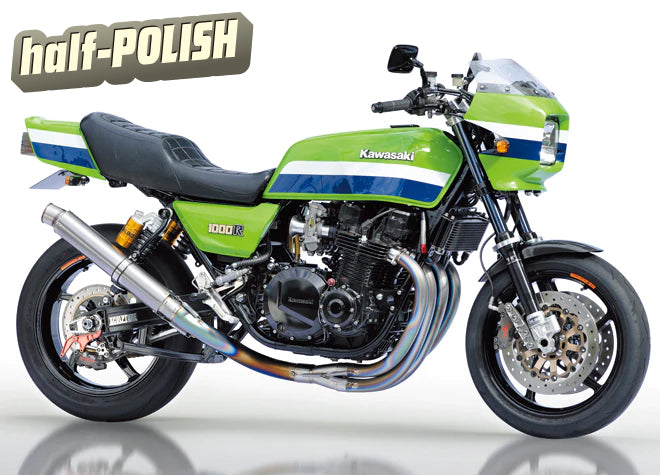 Z1000J/R・Z1100R/GP 4in1 手曲げチタンEXマフラー
