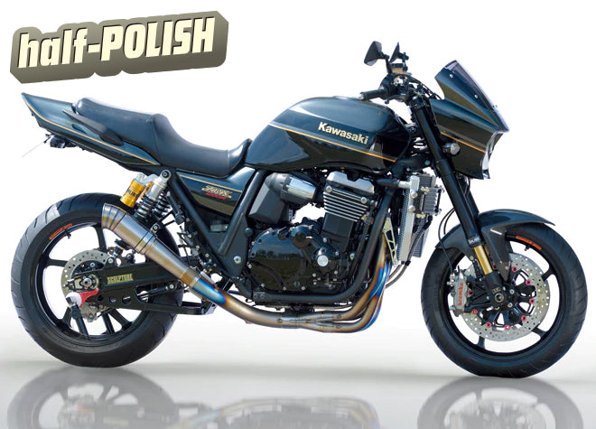 ZRX1200 DAEG 4in1 機械曲げチタンEXマフラー