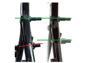 レイダウン治具